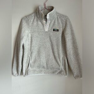 LL Bean Sweater Fleece Pullover
